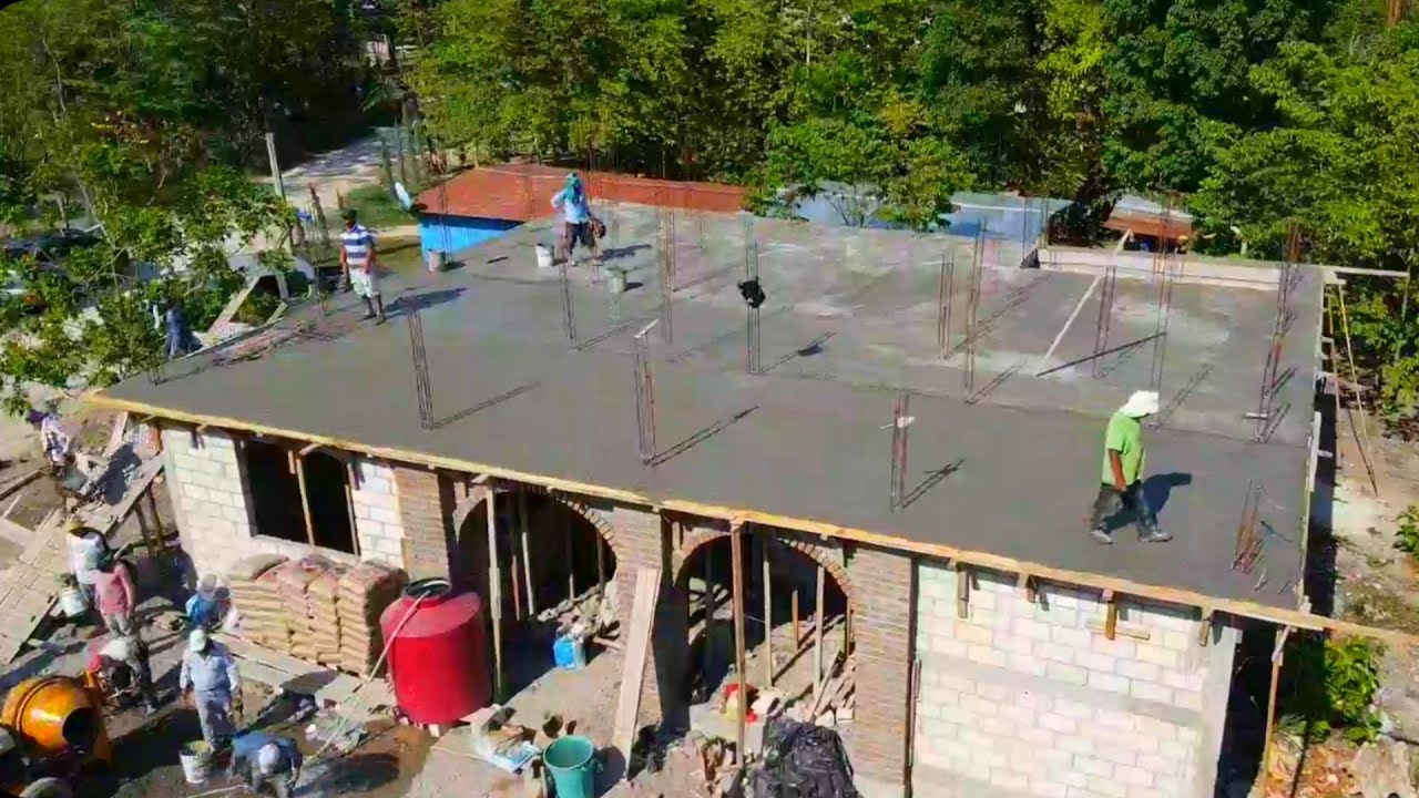 asi se construlle una terraza en huehuetenango/Guatemala