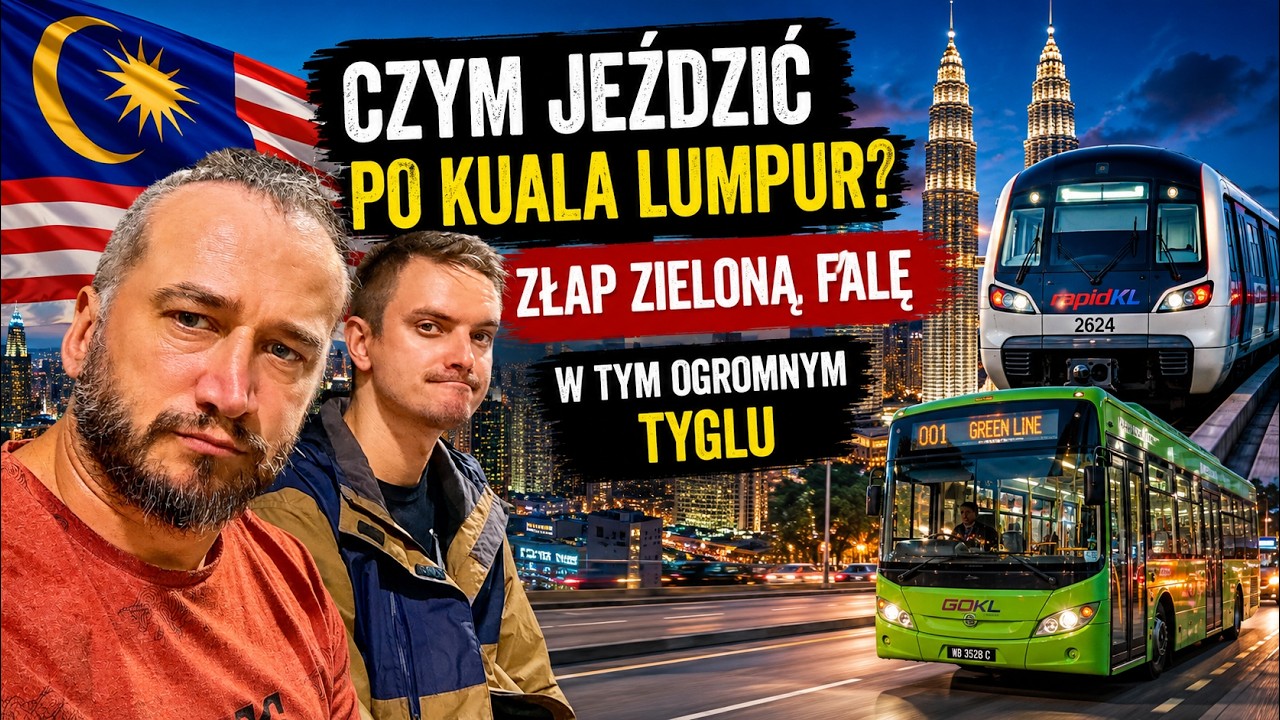 Metro w Kuala Lumpur - jak poruszać się po stolicy Malezji? Poradnik w 4K