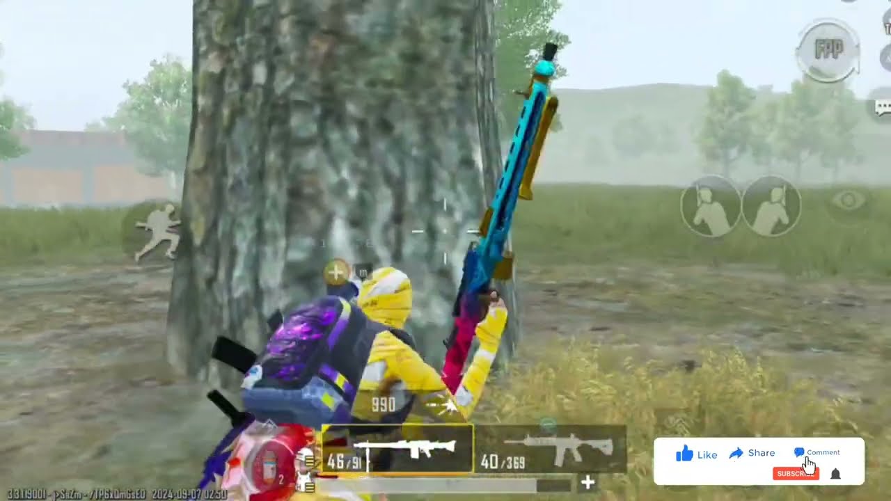 Knock hote hote rah gya #bgmi #shortvideos #gaming 
