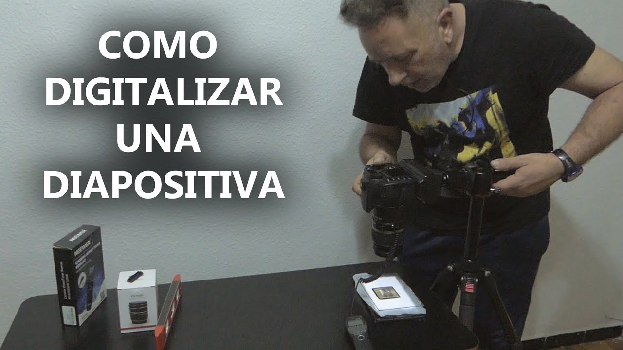 #4 - Como digitalizar una diapositiva | MacroMicro