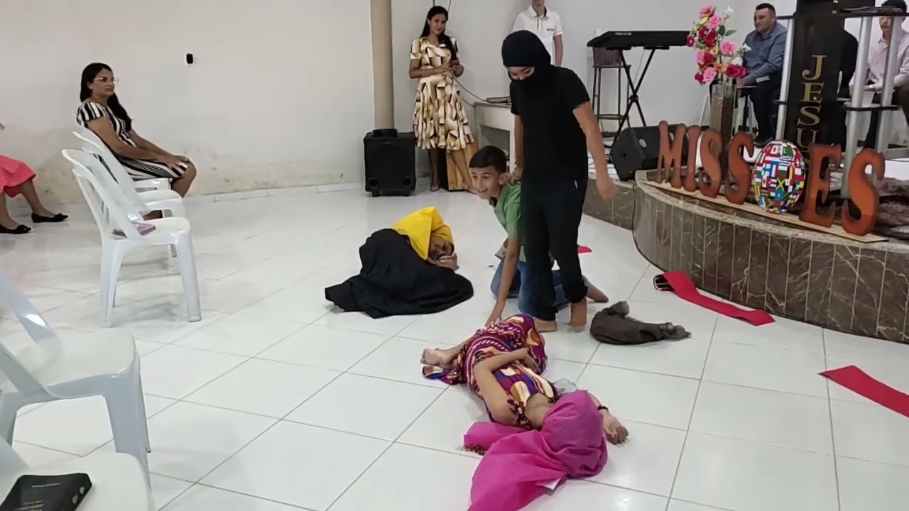 Apresentação Infantil culto de missões.  Vai valer a pena