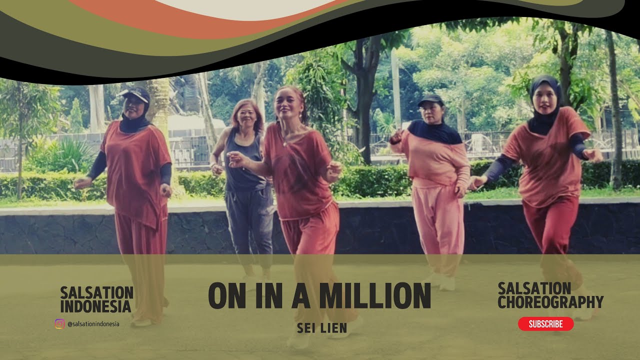 ONE IN A MILLION - MONAIR B | Salsation Choreography By SEI Lien Rahma