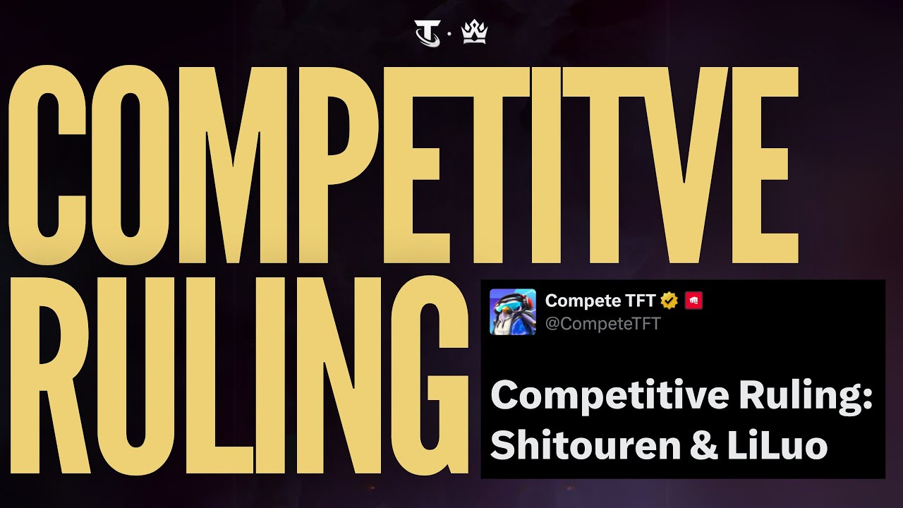 Competitve Ruling for the Set 13 Tacticians Crown...
