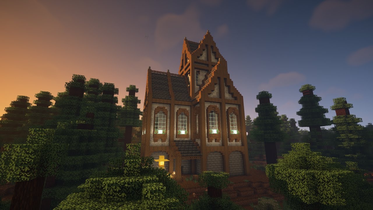 minecraft easy medieval house tutorial!