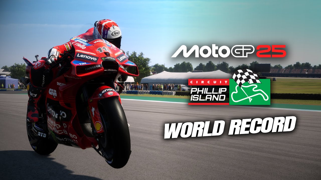 Motogp 25 | Phillip island - World record on PS5 (1:24.702) | PS5 vs XBOX & PC record | 02/05/25 |