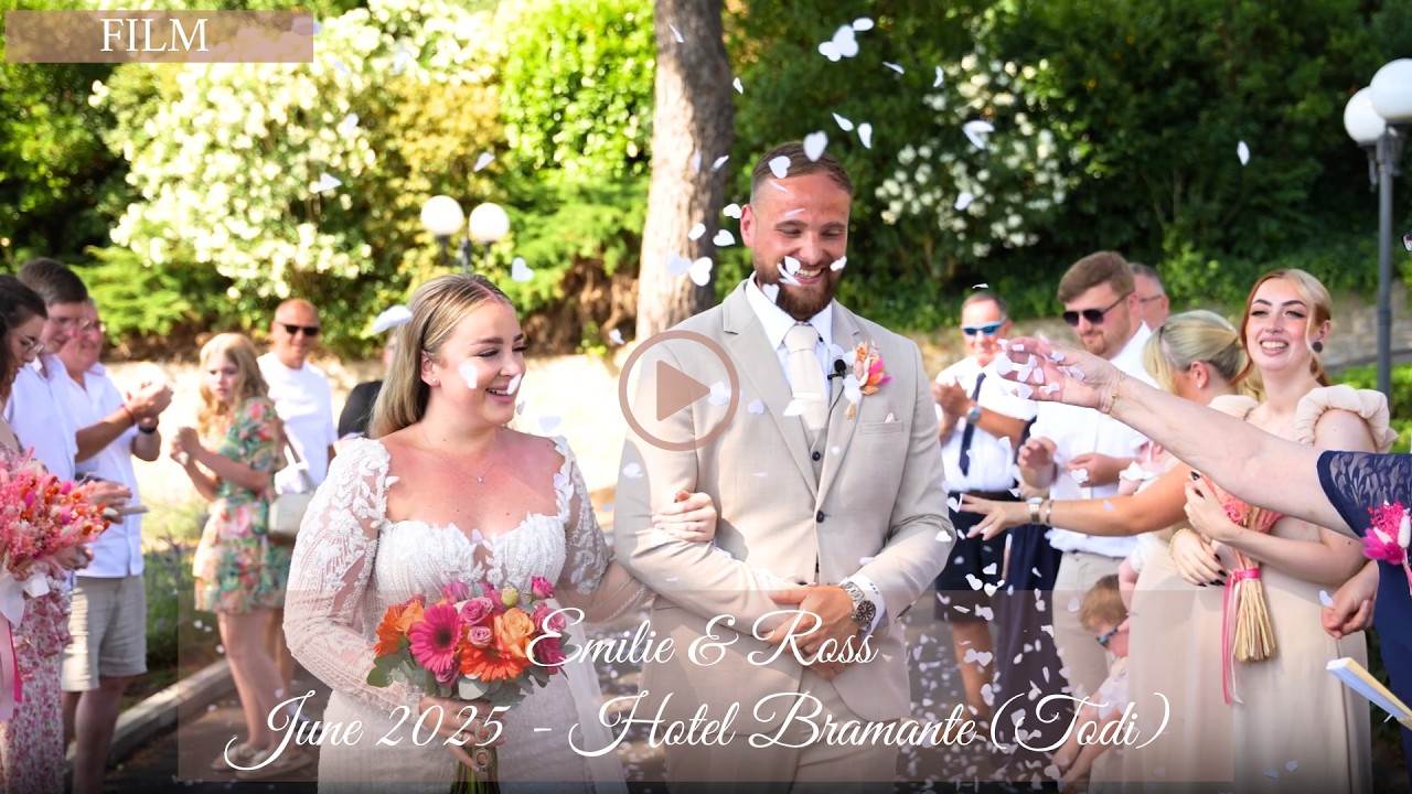 EMILIE & ROSS - AMAZING WEDDING IN UMBRIA, ITALY