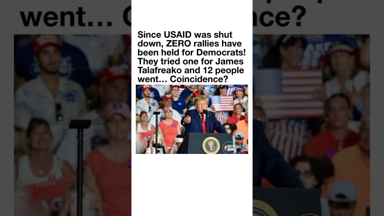 &ldquo;ZERO Democratic Rallies After USAID Shutdown? The Claim Under Scrutiny&rdquo;