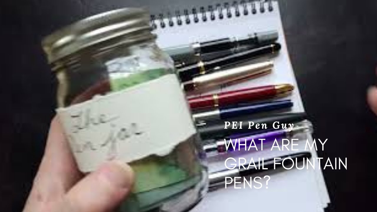 My grail fountain pens.