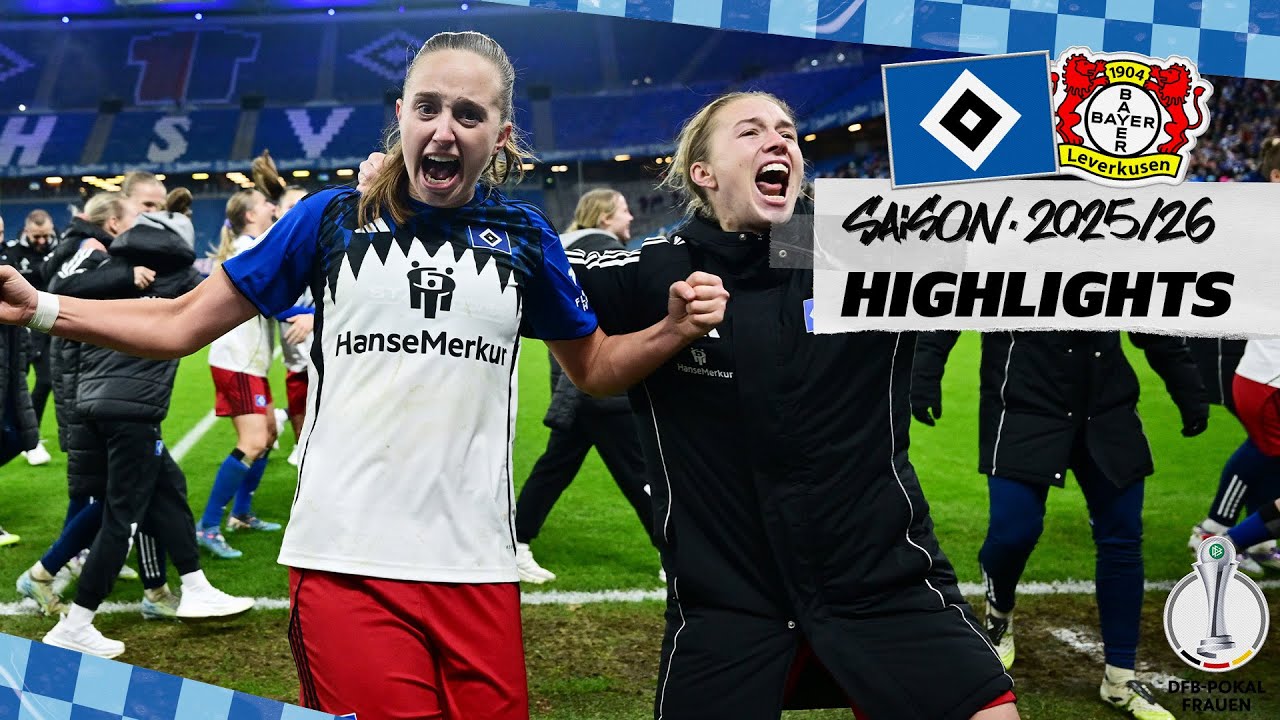 VIERTELFINALE NACH ELFER-KRIMI! | HSV-Frauen vs. Bayer Leverkusen | DFB-Pokal der Frauen
