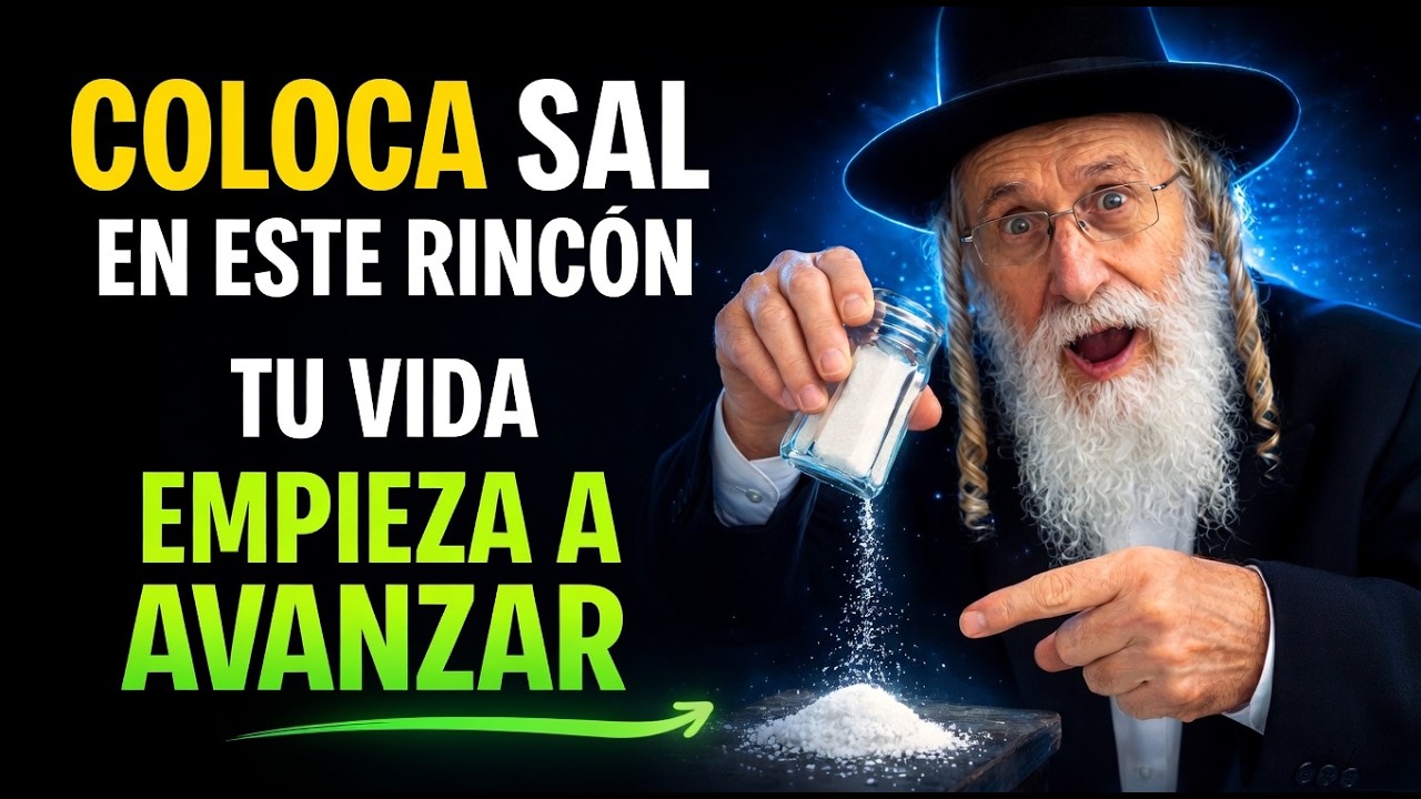 Si nada avanza en tu vida, pon SAL en este rincón de tu casa
