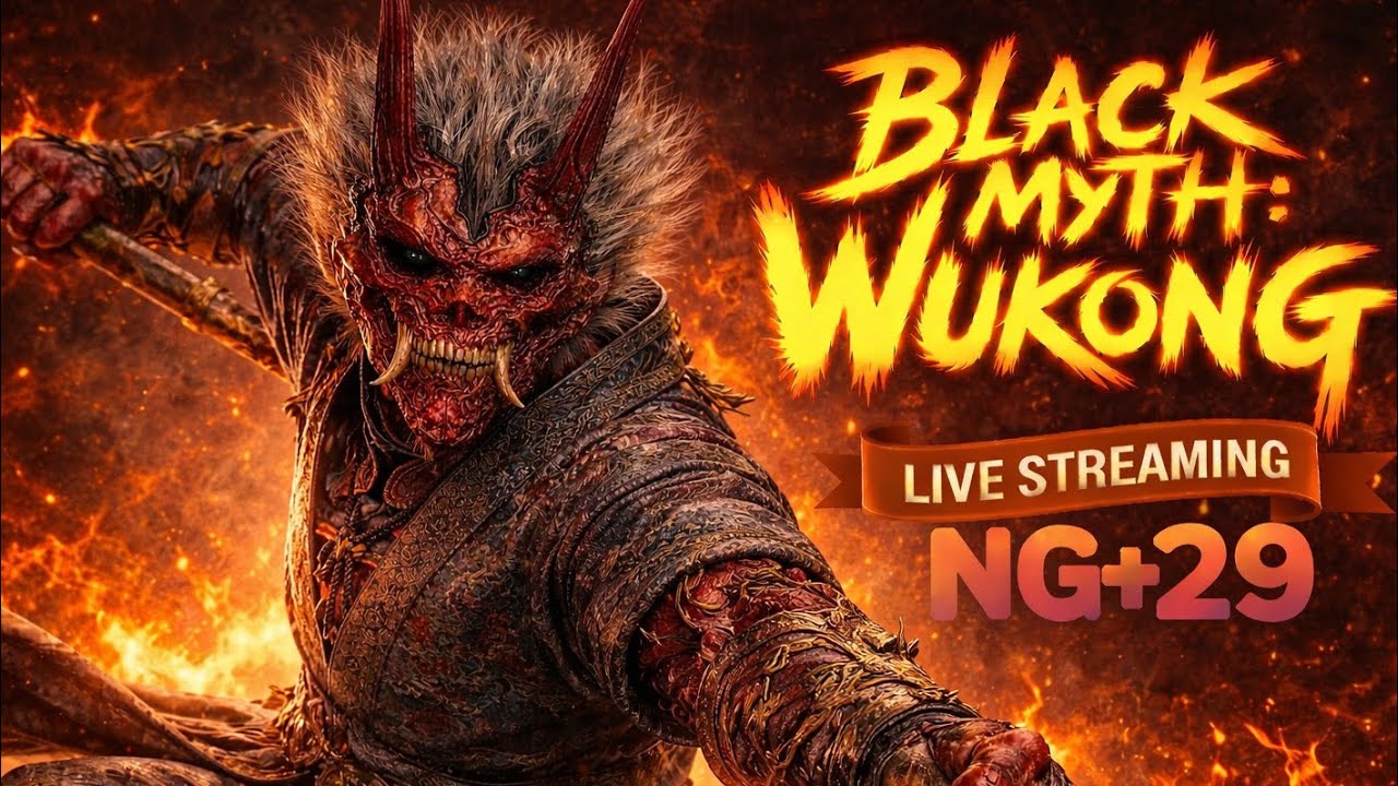 🔴 Black Myth: Wukong | NG+29 | Relic Holders Challenge | Max Difficulty | 1st Run | All 9 Curses |