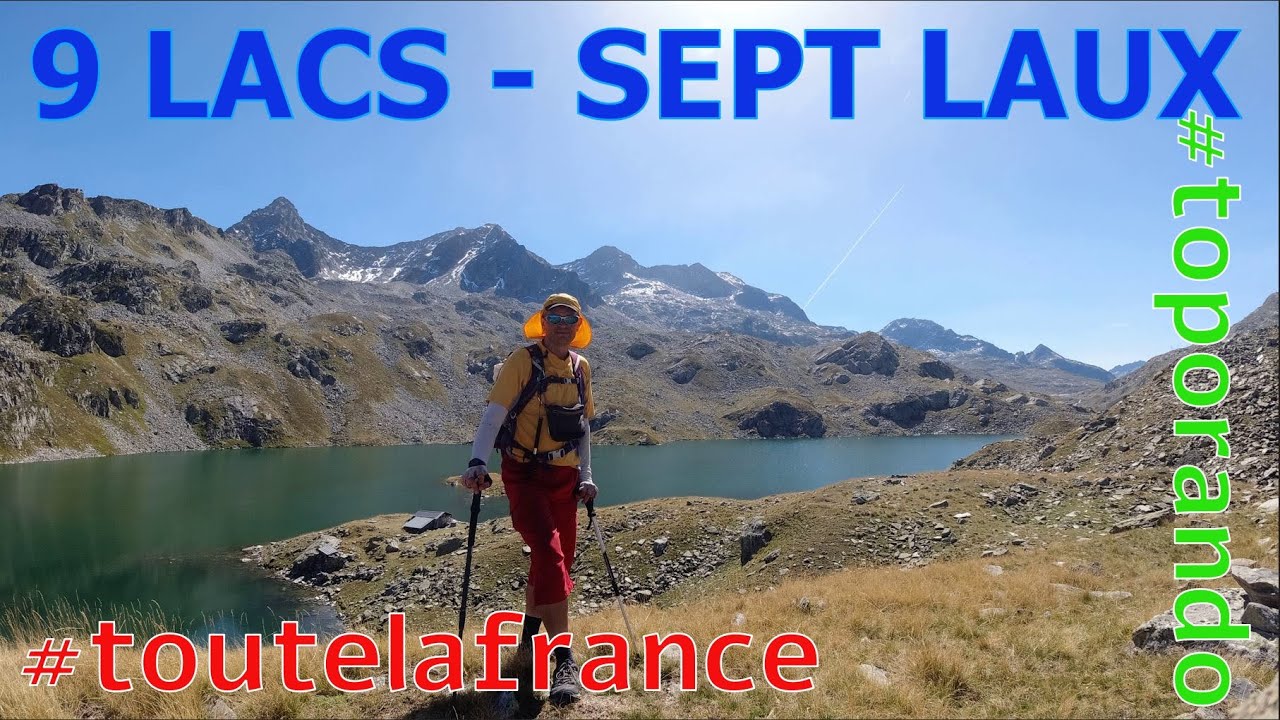 [2262 m] 9 Lacs : Rando des 7 Laux, Allemond #isere #rhonealpes #toprando #toporando