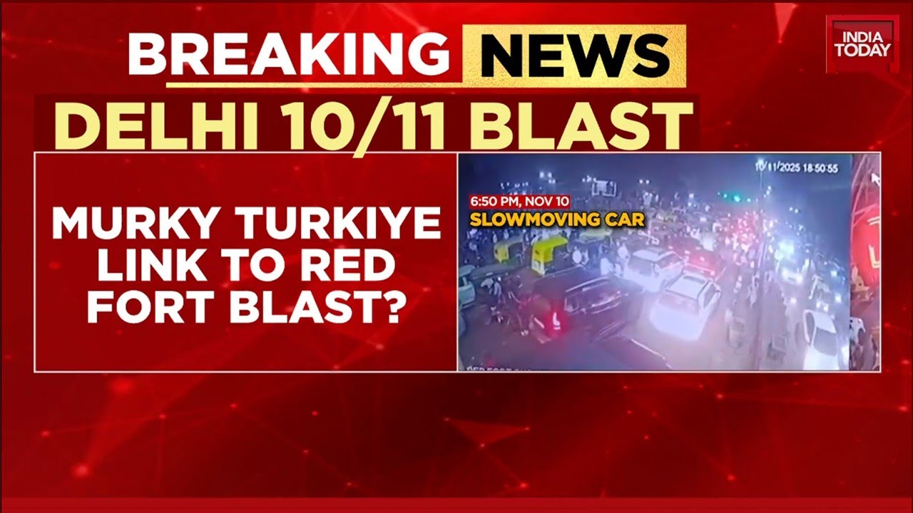 Jaish 'Doctor Module' Busted After Red Fort Blast; NIA Probes Turkey Link | India Today