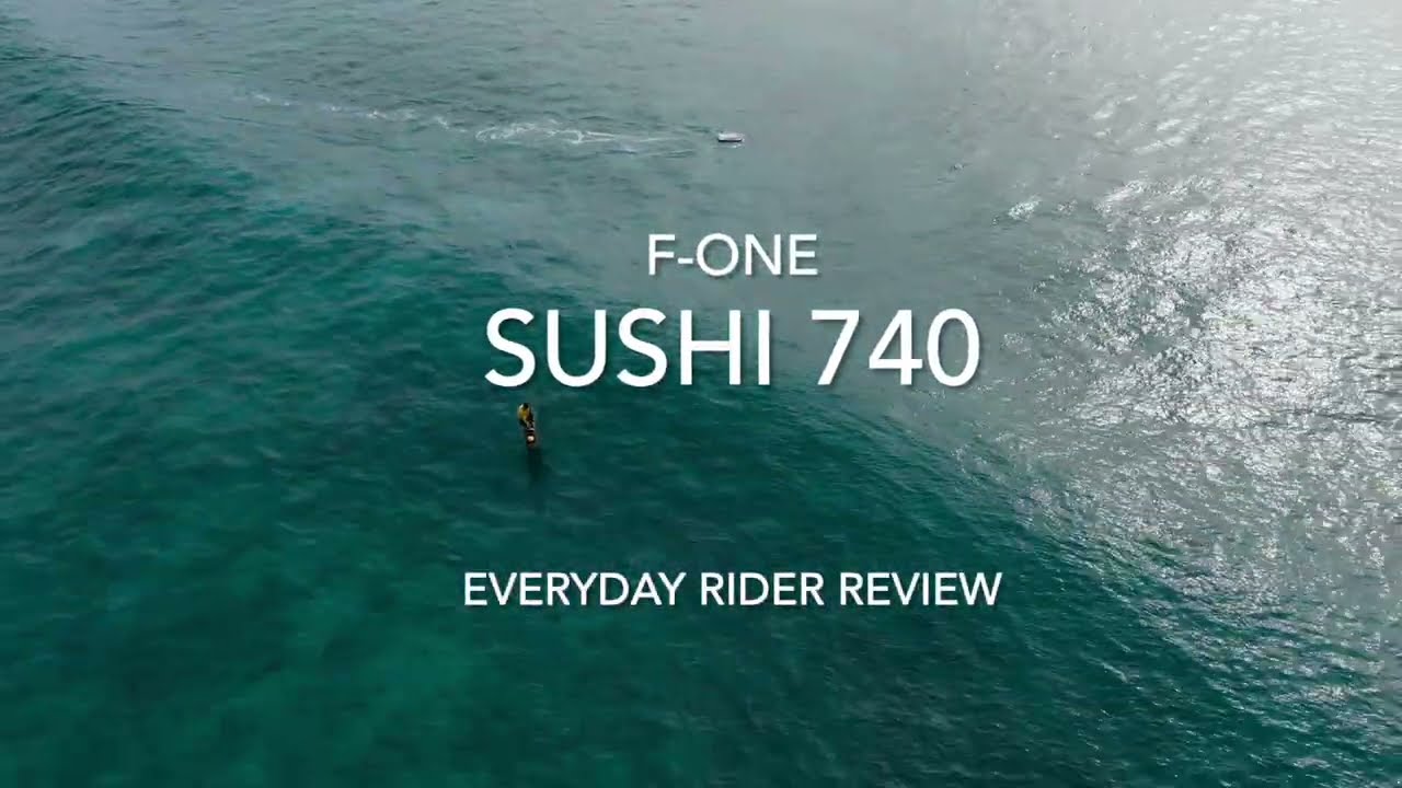 F-One SUSHI 740 Review | Tow Foiling Test