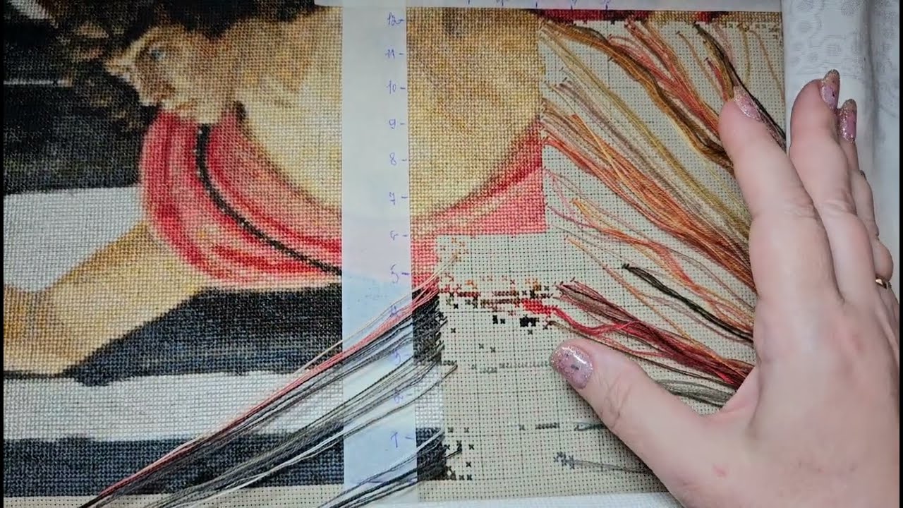 Вышивка. Итоги и процессы месяца. Июль 2025г