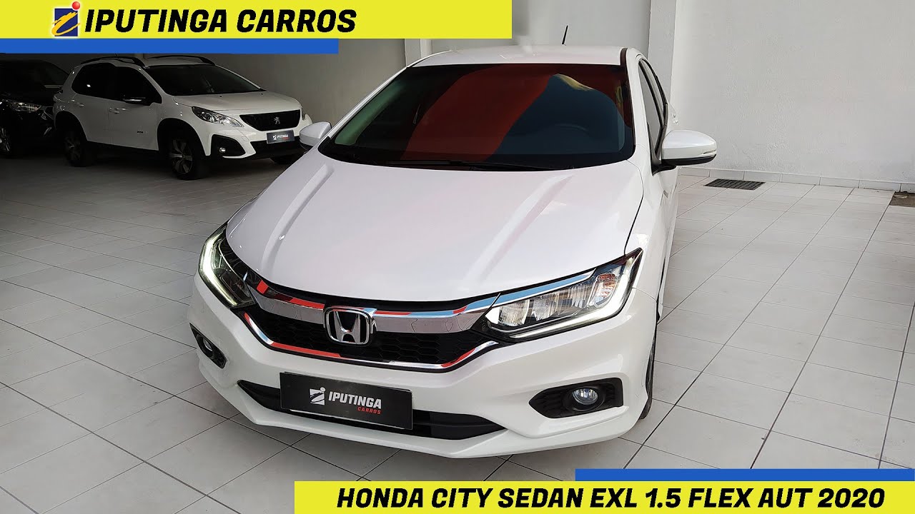 HONDA CITY SEDAN EXL 1.5 FLEX AUT 2020 - IPUTINGA CARROS