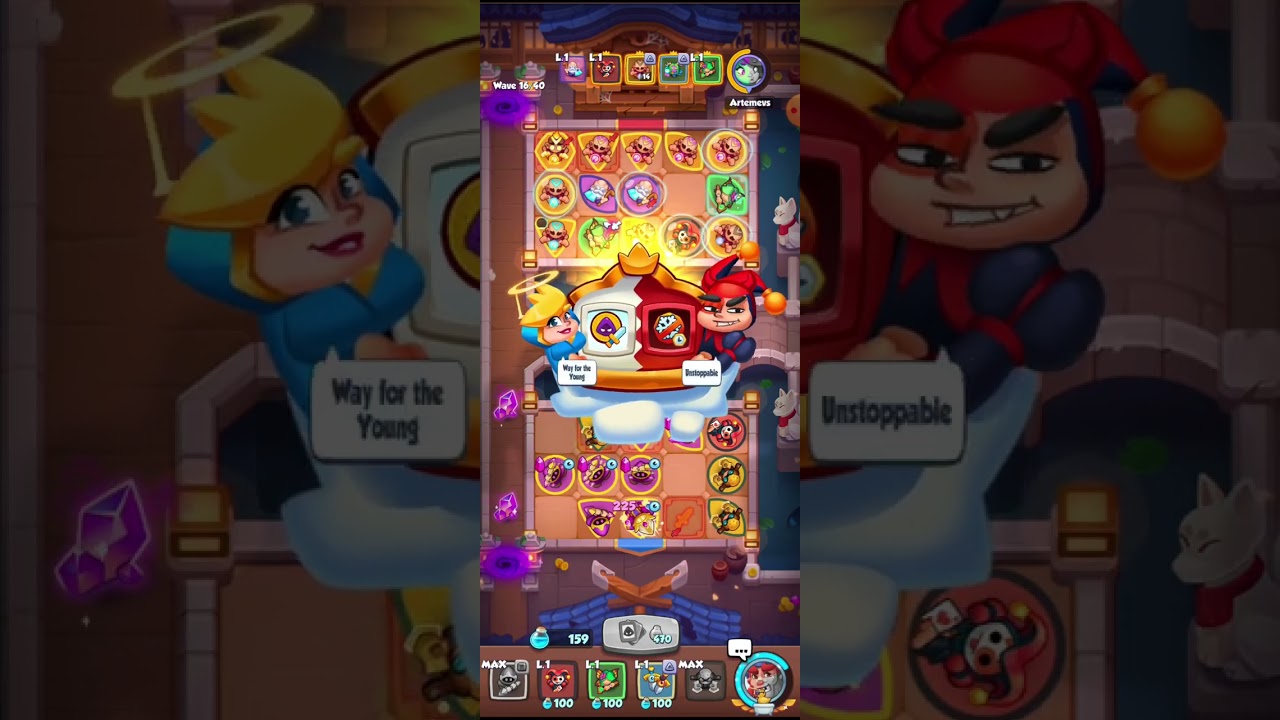 EP.55[Rush Royale] สาธิต Crystalmancer กับทาเล้นท์ของเค้า part.2 !!