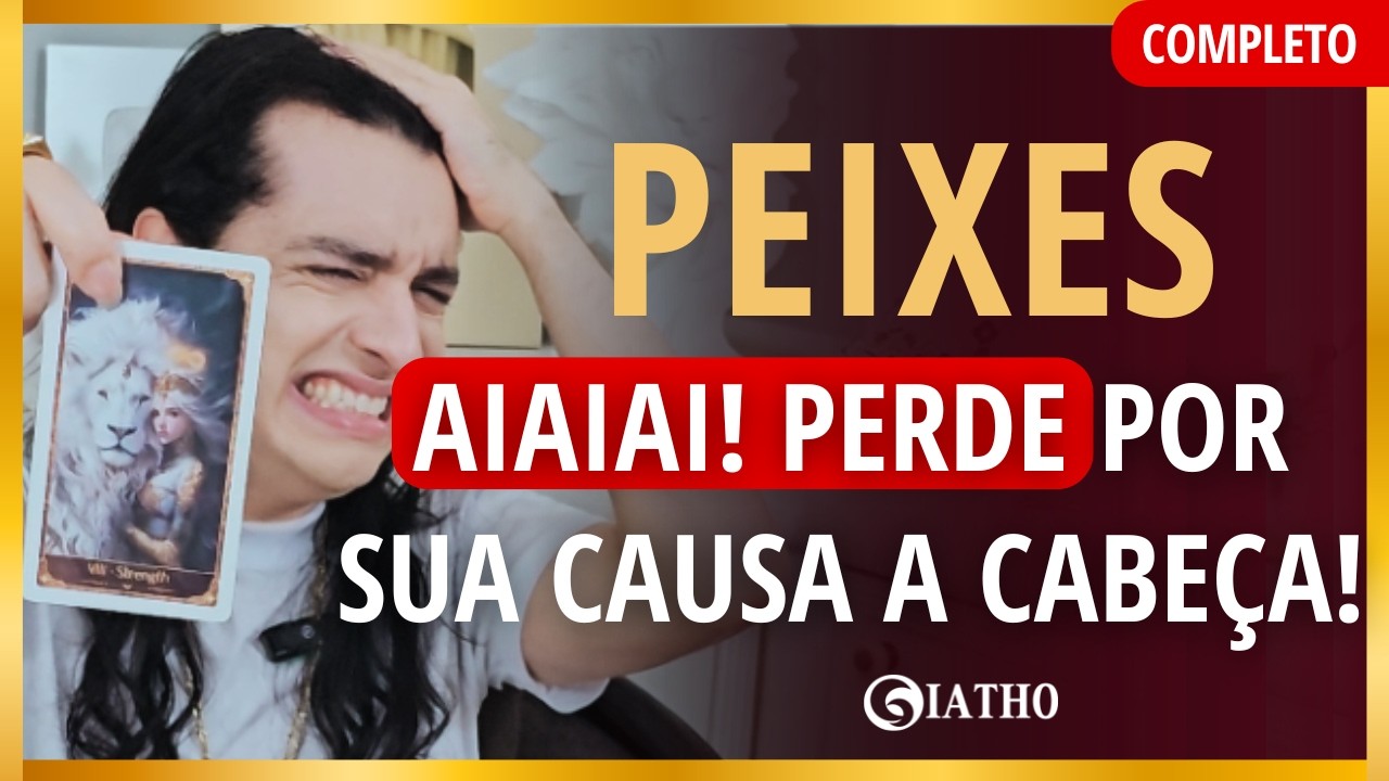 PEIXES ABRIL 2026, &Oacute;timo! Evite o Ataque, Lindos Caminhos, Tarot dos Signos