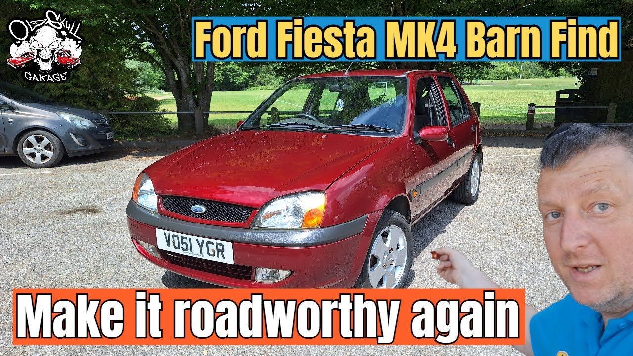 🔧 Fixing & Giving Away My Ford Fiesta 1.25 Zetec with ONLY 36,400 Miles! | Old Skull Garage Raffle 🎉