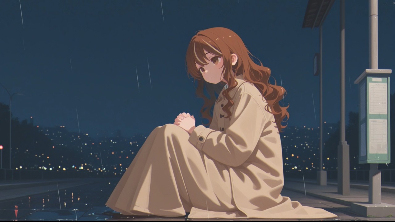 Whispers of a Rainy Night | Hiphop - Jazzy Lo-fi Beats for Study, Focus