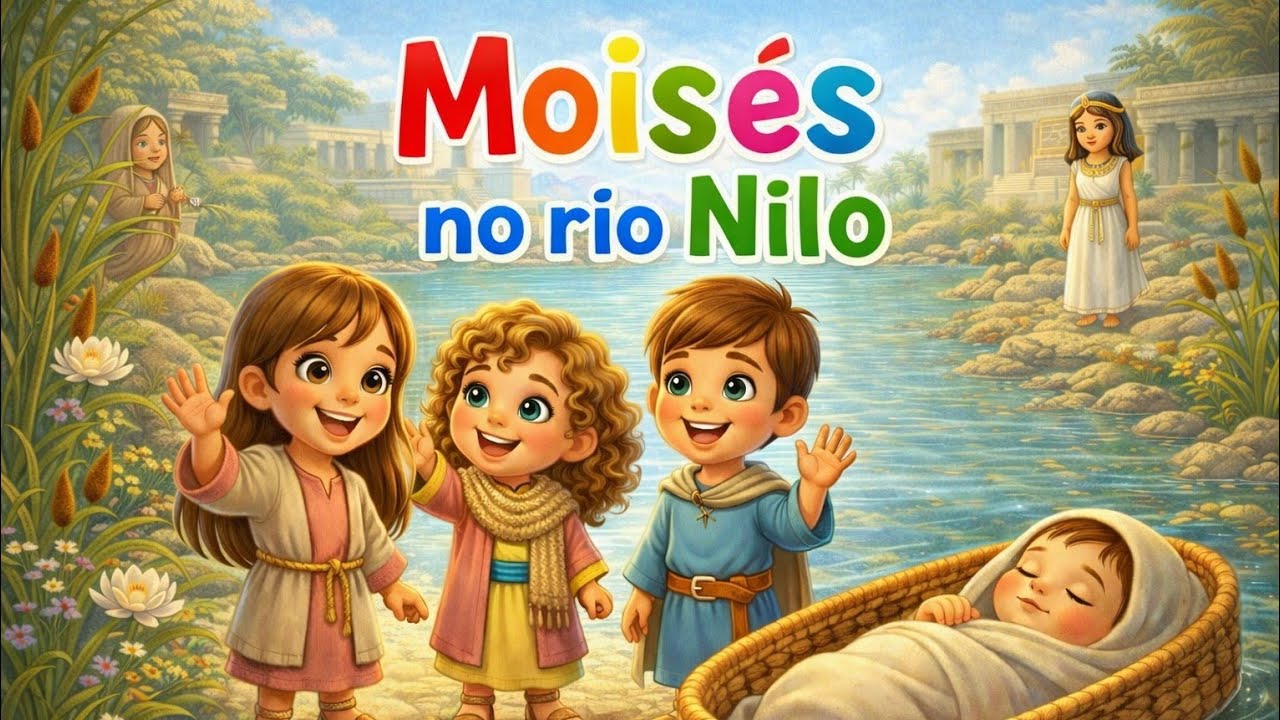 Moisés no rio Nilo | Palavra Viva Kids | Uma história bíblica cantada para crianças