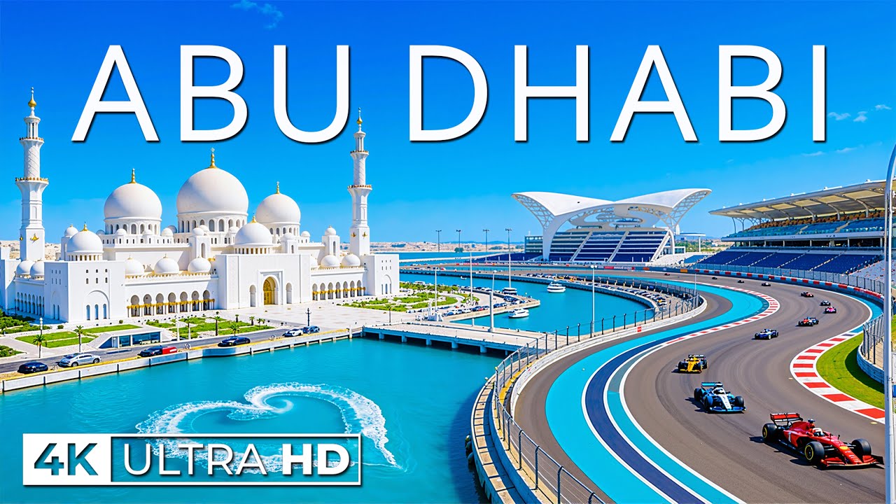 [4K] Абу-Даби 2026 🇦🇪 | Знаковые достопримечательности, роскошные побережья и атмосфера дип-хауса