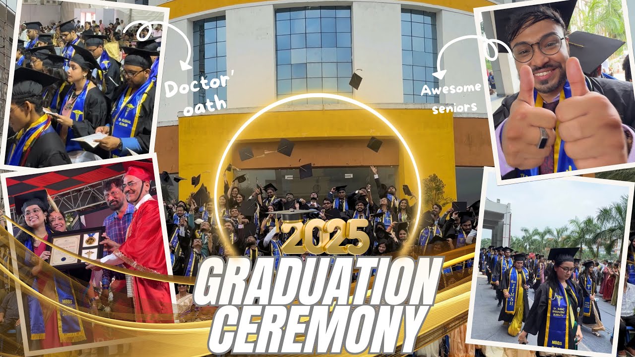 MBBS Graduation day of seniors || Convocation ceremony  || batch 2019||JIMSH vlog || MBBS