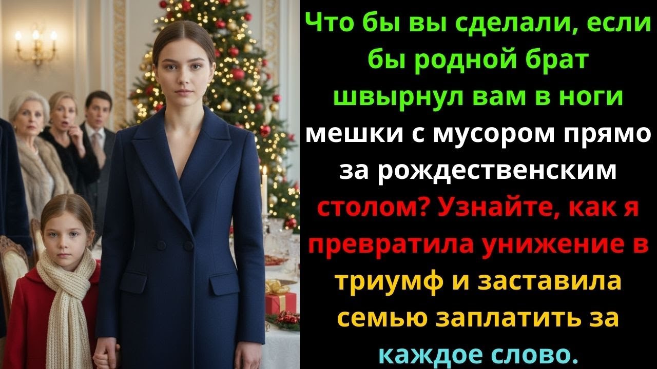 В меня кинули МУСОР на Рождество, а теперь я ВЛАДЕЮ их бизнесом!