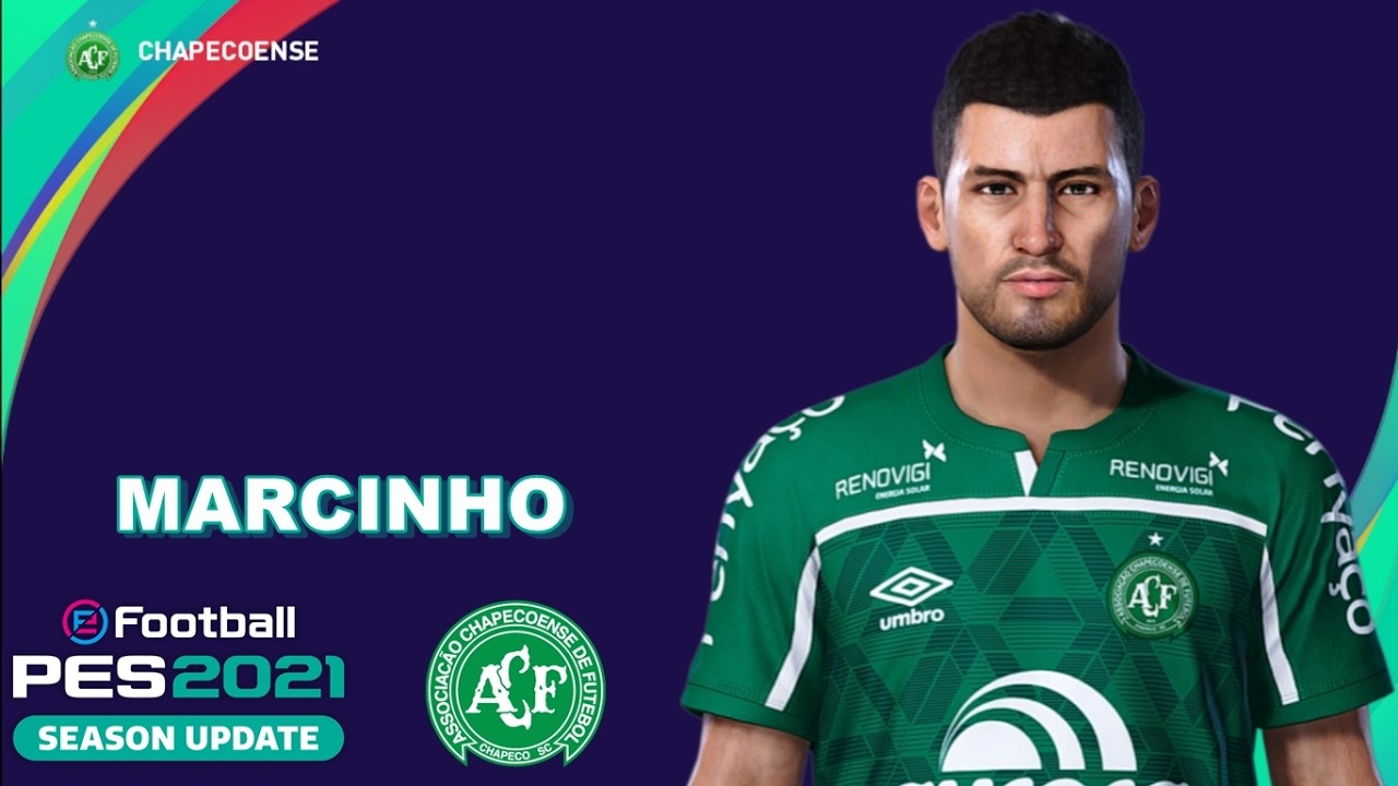 MARCINHO PES 2021 (CHAPECOENSE) EFOOTBALL COMO FAZER
