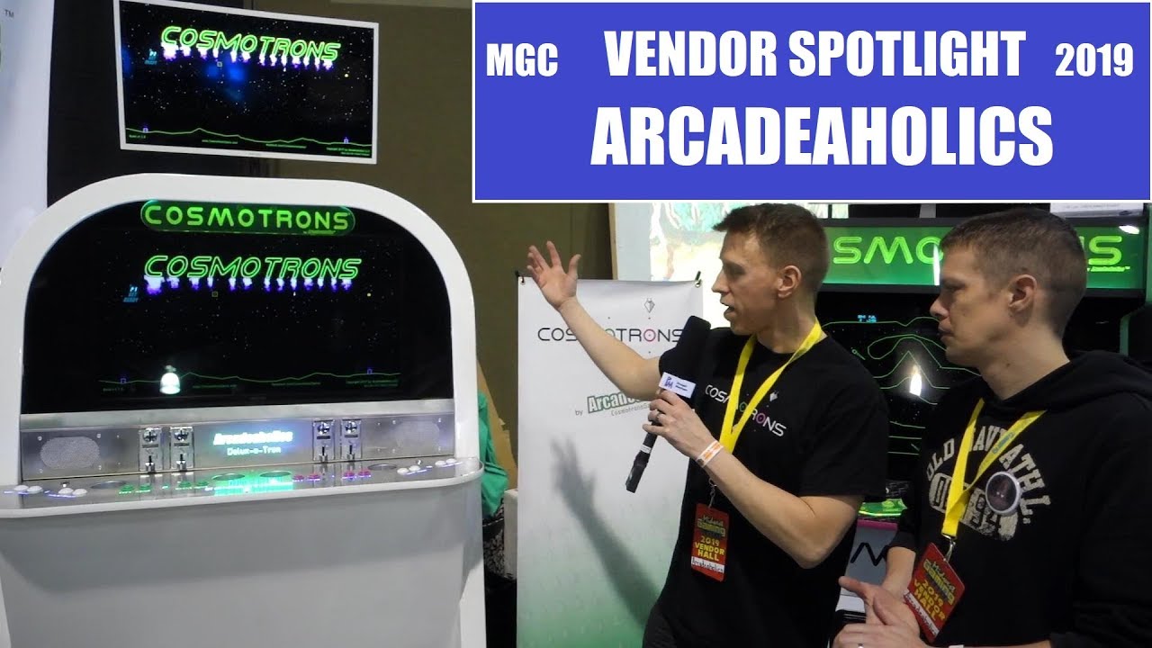 Cosmotrons by Arcadeaholics - Vendor spotlight series MGC 2019