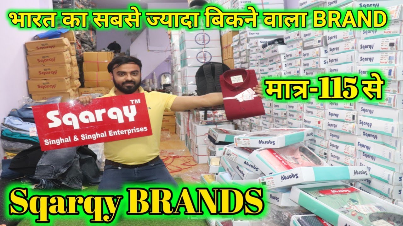 Branded Sqarqy Box Packing Jeans & Shirt Manufacturer Delhi | Sparky Jeans Manufacturer Delhi |
