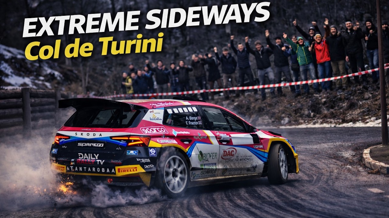 Assetto Corsa Rally - Skoda Fabia RS Rally2 | 07:59 Turini Run (Hairpin Drifts)