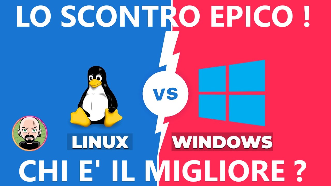 🐧 Linux vs Windows 🪟 - CHI VINCE ? ECCO LE DIFFERENZE !