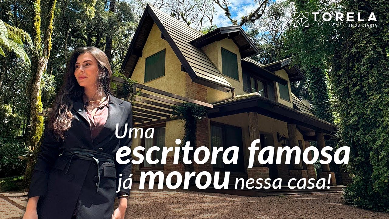 Casa de uma grande escritora em Gramado/RS, quem será?