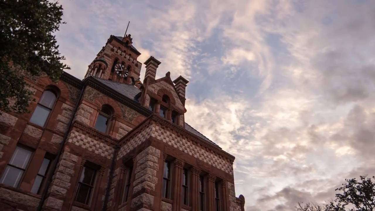 Views of Waxahachie, Texas via Drone