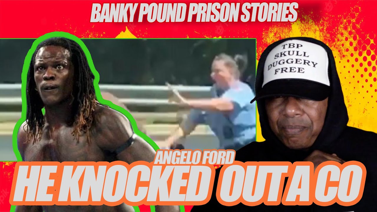 ANGELO FORD WENT CRAZY ON THE YARD IN HIS DRAWS!😆 (BANKY POUND PRISON STORY)