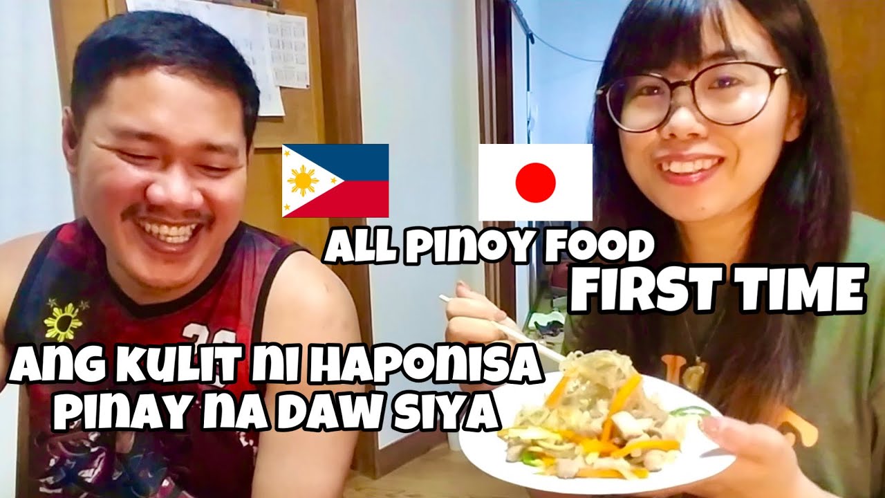 MAGUSTUHAN KAYA NIYA FILIPINO FOODS LUTO NG TROPA｜WELCOME PARTY｜FILIPINO JAPANESE COUPLE #4