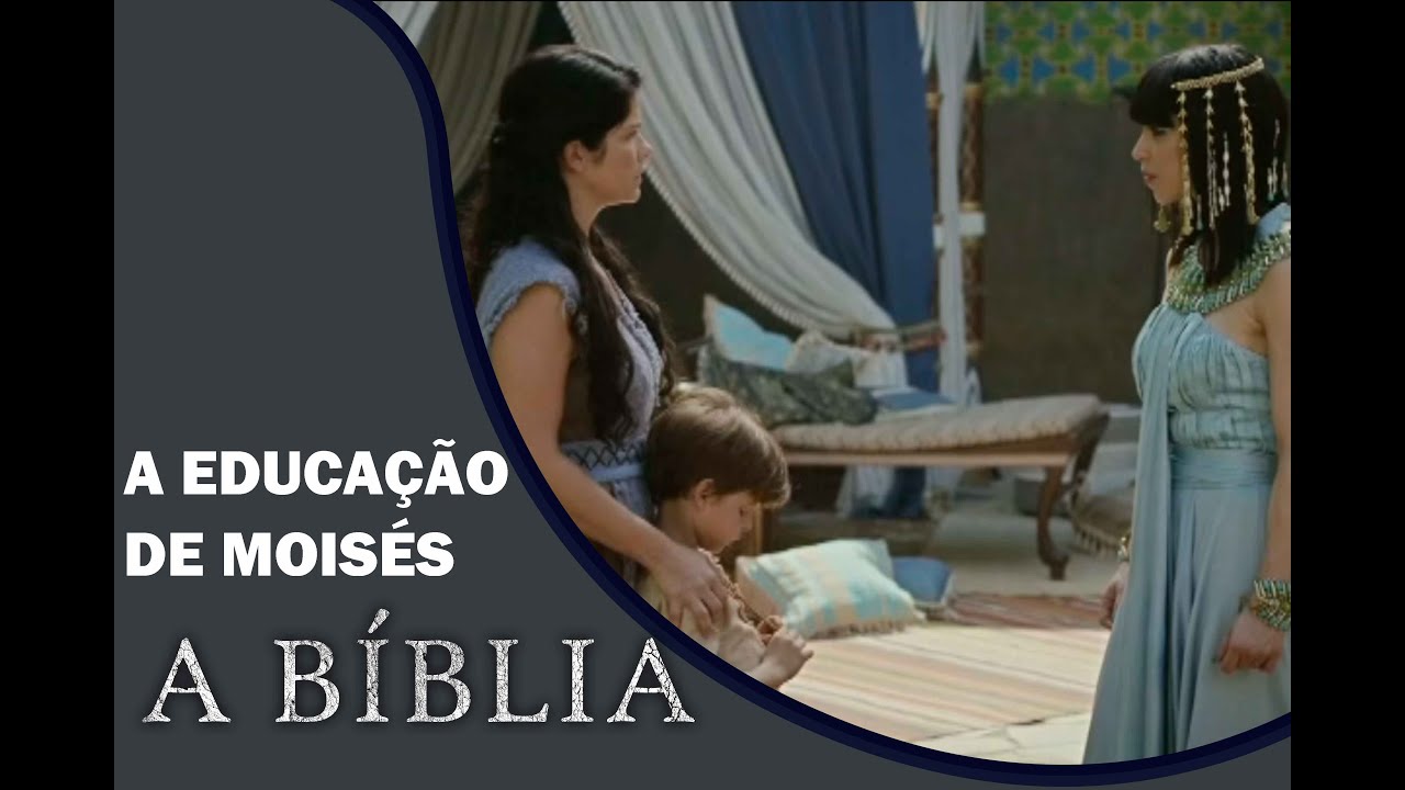 A BÍBLIA- OS DEZ MANDAMENTOS:  Moisés é criado como filho da princesa | PARTE 1