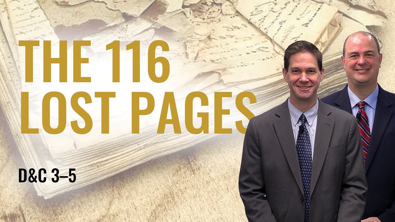 D&C 3–5 | Taylor & Tyler | Come Follow Me Insights