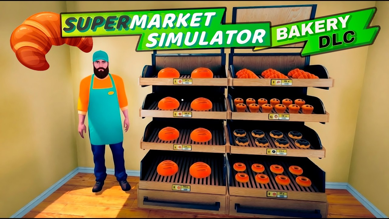 Обнова - Bakery DLC! Открыли магазин вместе с Юлей @JOYSims Supermarket Simulator