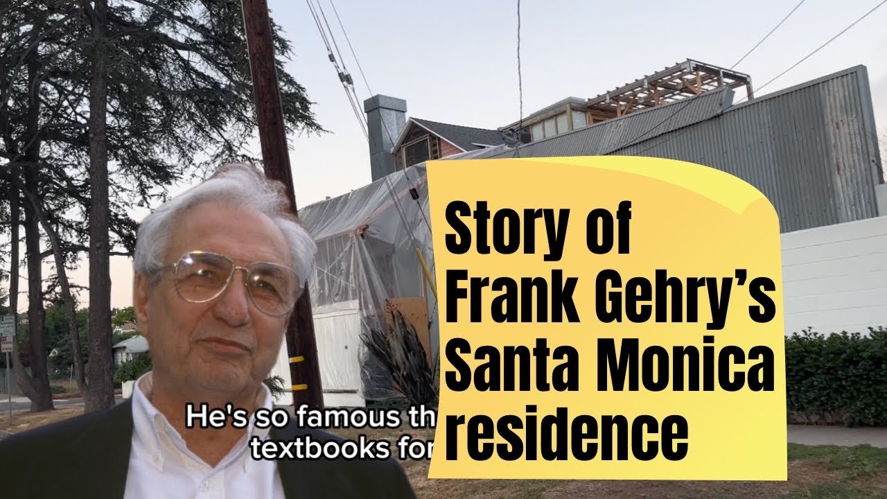 Famous architect Frank Gehry&rsquo;s Santa Monica residence