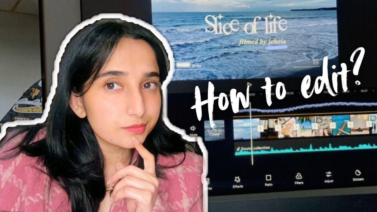 How to edit *aesthetic* videos on phone as a beginner ☁️ #aestheticvideoediting