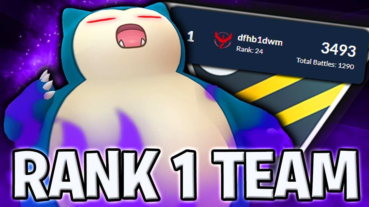 NO XL TEAM! *BEST* SHADOW SNORLAX PLAYER IS BACK AT RANK 1 IN THE WORLD IN THE ULTRA LEAGUE | GBL