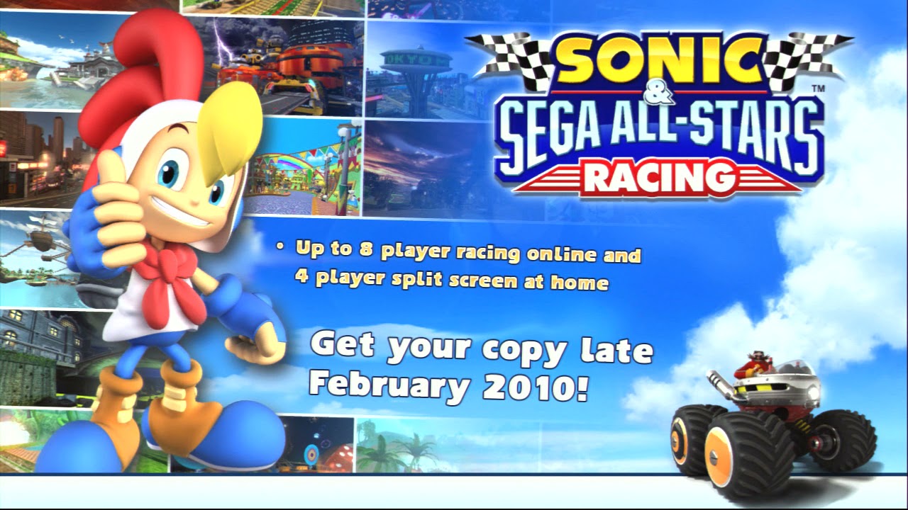 Sonic & Sega All-Stars Racing Demo (PS3 Version)