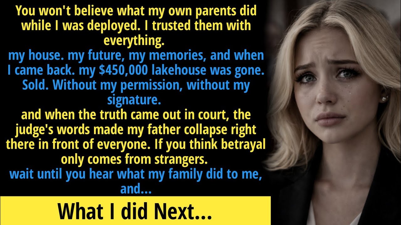 They Sold My House Behind My Back…The Judge’s Verdict Made Dad Collapse