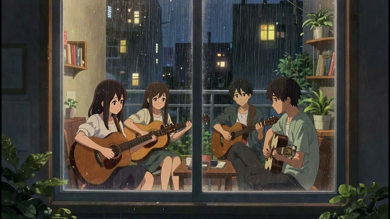 🌧️ Rainy Apartment Vibes | 30 Min Lo-fi Hip Hop Mix for Calm Focus 🎶