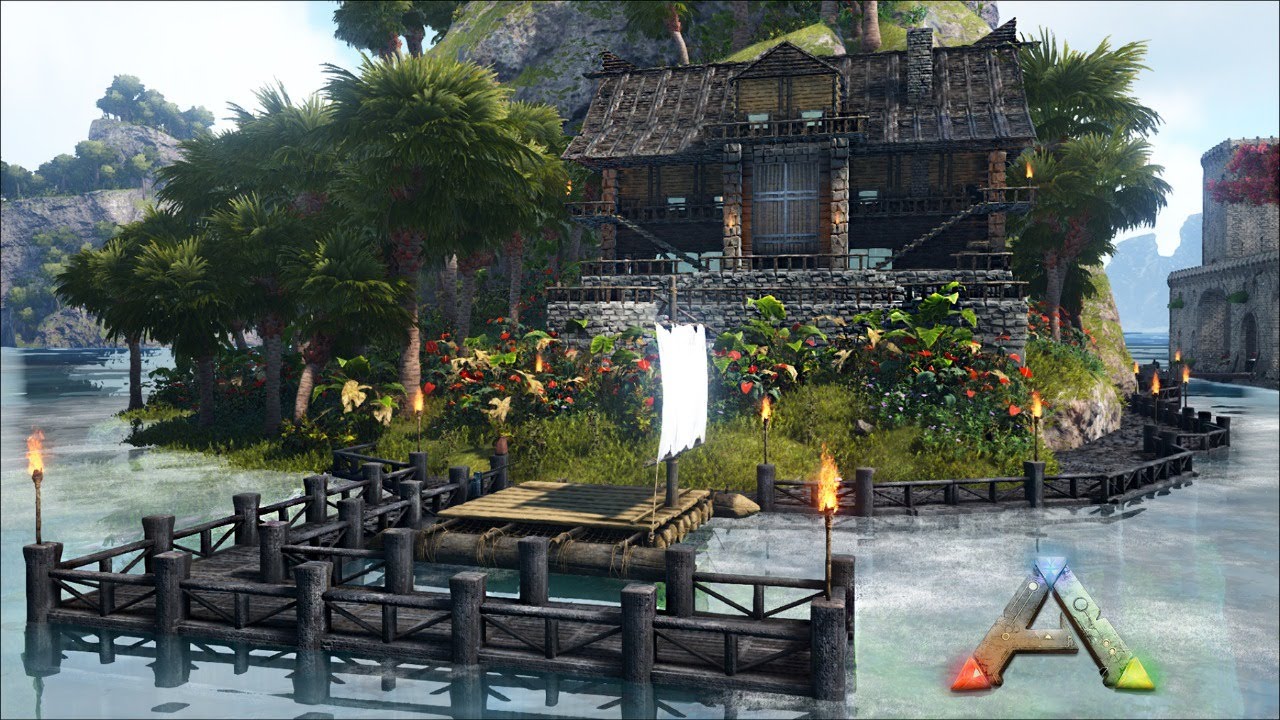 ARK: Genesis - Ocean Biome Base Building  