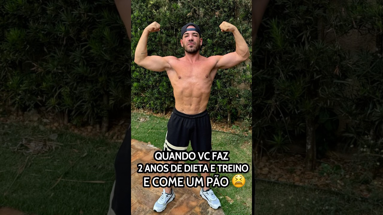 COMI UM P&Atilde;O DEPOIS DE 2 ANOS FAZENDO ACADEMIA