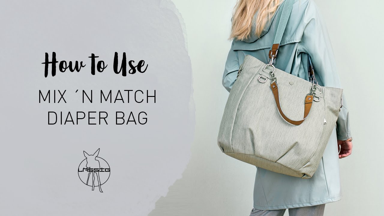 Diaper Bag | Mix 'n Match Bag | How to Use | L&Auml;SSIG