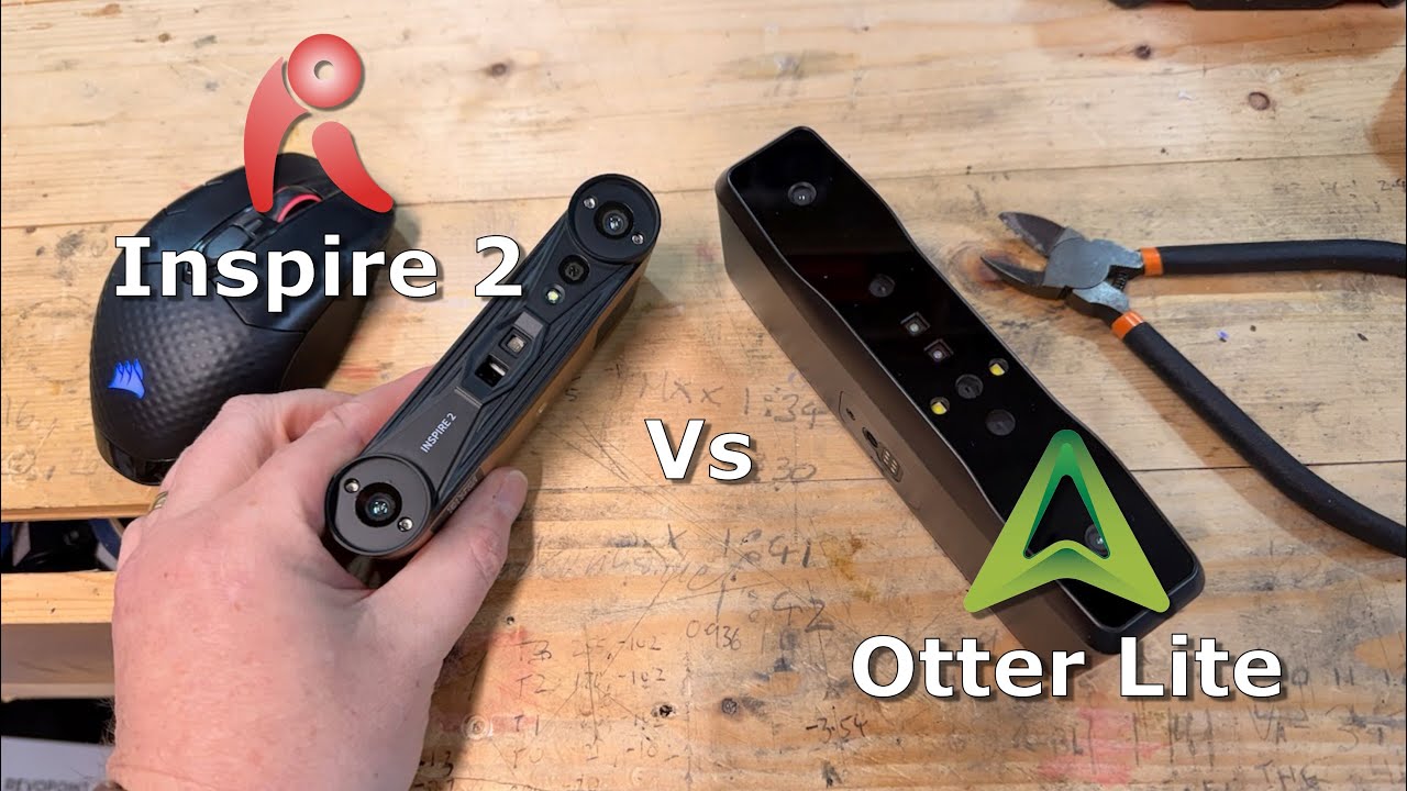 Revopoint Inspire 2 против Creality Otter Lite — стоит ли покупать бюджетные сканеры?